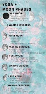 Yoga poses for moon cycle. Moon Phase Yoga Spiritual Yoga Yoga At Home New Moon Rituals