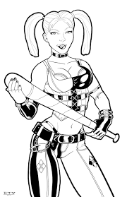 Check spelling or type a new query. Harley Quinn Coloring Pages