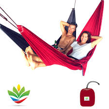 Best hammock design innovating comfort for all. Amazon Com Hammock Bliss Tandem One Hammock With Two Separate Spaces Allows Two People To Hang Together In Bliss Great For Couples Or Create Double Layer Hammock Sports Outdoors