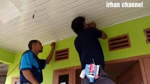Model plafon pvc rumah minimalis. Pemasangan Plafon Pvc Di Teras Rumah Minimalis Dekorasi Rumah Minimalis Youtube