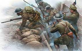 Troops In Ww1 In 2021 Army Drawing Military Drawings Military Art