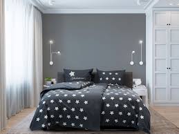 Dobnig Feinbiberbettwasche Sterne Anthrazit Lidl De