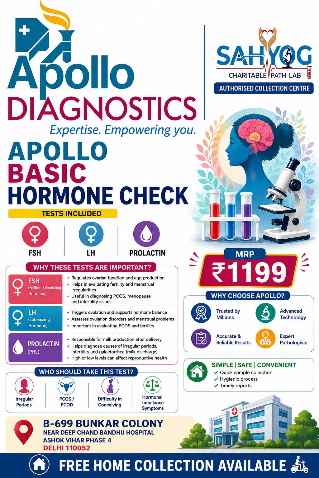 APOLLO BASIC HORMONE CHECK product image