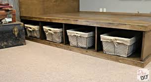 Under the bed, that is. Diy Storage Bed Projects The Budget Decorator In 2020 Diy Platform Bed Diy Storage Bed Platform Bed With Storage