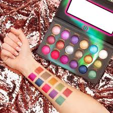 Swatch To The Stars Our All New Aurora Lights Palette The Latest Addition To Our Bhgalaxy Fam Is A Spect Bh Cosmetics Makeup Cosmetics Eyeshadow Makeup