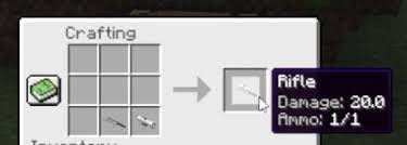 The detailful guns mod includes a variety of weapons and ammunition for. Mrcrayfish S Gun Mod Crafting Recipes Enchantments Minecraft Mod Guide Gamewith