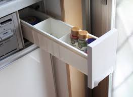 コンロ横の引き出しは使いません 一歩も動かず取り出せる調味料収納のベスポジとは 片づけ収納ドットコム 収納 調味料 収納 台所の引き出し