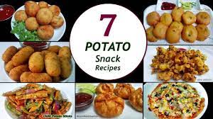 Seven Potato Snack Recipes Seven Times 7 Days Aloo Snacks Basic Simple Recipes Http Howto Hifow Com Seven Potat Veggie Snacks Potato Snacks Recipes