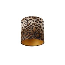 Check spelling or type a new query. Velor Lampshade Leopard Design 20 20 20 Gold Inside Lampandlight