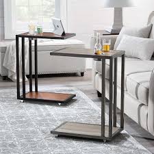 What can i use as a cup holder? Upgrade From The Typical Tray Table To One With Wheels And A Cupholder It S Perfect For Enjoying A Meal While Watc Furniture Diy Furniture Bed Table On Wheels