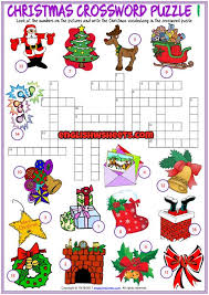 Get hints, track time, print, access previous puzzles and much more. Christmas Crossword Puzzle Esl Printable Worksheets Christmas Worksheets Christmas Crossword Christmas Crossword Puzzles