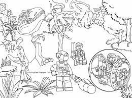 Lego coloring pages jurassic world printables lego coloring. Mewarna10 Lego Dinosaurus Park Kleurplaat