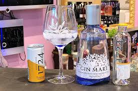 Gin Mare Mediterraner Spanier Schmeckt Nach Urlaub Meer Krautergarten Rezept Gin Spanier Martini Glas