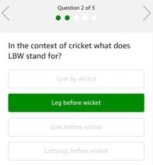 This conflict, known as the space race, saw the emergence of scientific discoveries and new technologies. Amazon Cricket Quiz Test Of The Best Cricket Quiz Answers