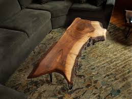 Covered in a lacquer finish. Custom Live Edge Furniture Manufacturer Showroom Vantz Furniture