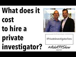 A private investigator is the same profession as a private detective, private eye, or pi. How Much Does It Cost To Hire A Private Investigator Ask A Private Investigator Show Youtube