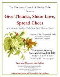Maybe you would like to learn more about one of these? Flower Show Winchester Frederick County Convention Visitors Bureau