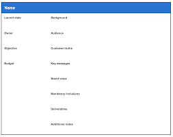 Check spelling or type a new query. 6 Creative Brief Templates For Excel And Word Aha