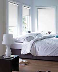 White roller blinds look fabulous in an all white décor. Bright White Blackout Roller Blind Cheapest Blinds Uk Ltd