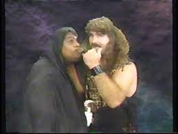 Sting, the steiner brothers & el gigante vs. Abdullah The Butcher Cactus Jack Promo 1991 10 06 Youtube