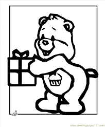Dogs love to chew on bones, run and fetch balls, and find more time to play! Care Bears Birthday Bear Coloring Page For Kids Free Care Bears Printable Coloring Pages Online For Kids Coloringpages101 Com Coloring Pages For Kids