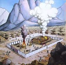 Tabernacle Of Moses The Tabernacle Was First Erected In The Wilderness Exactly One Year After The Passover When Tabernacle Of Moses Tabernacle Bible Pictures