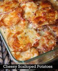 Scalloped Potatoes With Peppers And Swiss Cheese Recipes Scalloped Potato Recipes Food