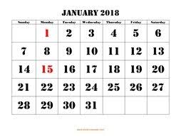 The 12 months calendars print out on 12 pages. Printable Calendar 2018 Free Download Yearly Calendar Templates