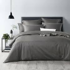 543 results for quilt cover check king. 1000tc Quilt Cover Set Charcoal