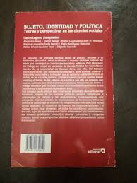 Sujeto Identidad Y Politica