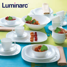 Free delivery and returns on ebay plus items for plus members. Luminarc Carine 6pcs 26cm Square White Dinner Plates Set Opal Tempered Glass Dinnerware Tableware Lazada Ph