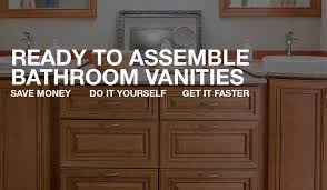 →click here to browse our new modern vanity cabinets← you may think of your bathroom vanity cabinets as an easier choice to make than your kitchen cabinets, (and you might be correct). Bathroom Vanity Cabinets Shop Online Rta Cabinet Supply