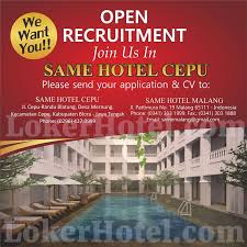 Kohteella info loker padangan cepu on 18 640 jäsentä. Same Hotel Cepu Loker Lowongan Kerja Hotel