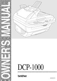 Suivez l'évolution de l'épidémie de coronavirus / covid19 dans le monde. Brother Dcp 1000 Owner S Manual Pdf Download Manualslib