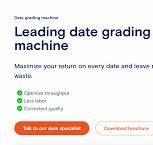 Date grading machine - every date counts | Ellips-Elisam