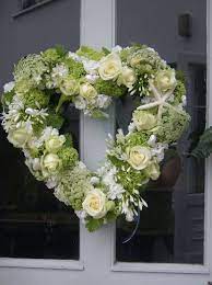 An Anniversary Wreath Funeral Flower Arrangements Funeral Flowers Floral Wreath