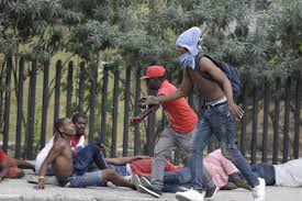 Haïti) is a caribbean country that occupies the western third of the caribbean island of hispaniola. Haiti Police Exchange Fire With Troops Near National Palace