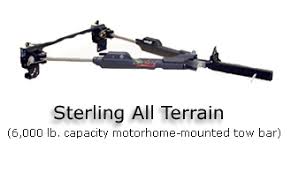 Roadmaster falcon all terrain tow bar. Using Towbars When Towing A Vehicle Behind A Motorhome Or Other Tow Rig
