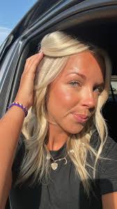 Natural makeup look with skincare