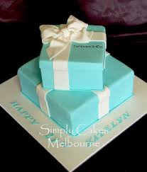 Simply Cakes Melbourne Two Tier Tiffany Cake Box Tiffany Cakes 17 Birthday Cake Tiffany Blue Cakes