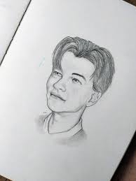 How many leonardo dicaprio paintings are there? Young Leonardo Dicaprio Portrait By Me Uwu Drawing