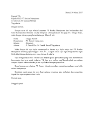 Maka dengan surat ini saya ingin mengajukan pengunduran diri sebagai karyawan dari pt. Surat Resign Doc Rentfasr