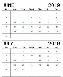 Events June July 2019 Calendar 2019 Calendar Calendar Calendar June