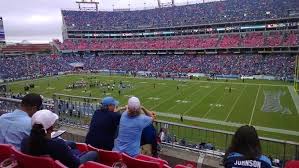 breakdown of the nissan stadium seating chart tennessee titans