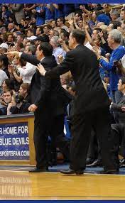 Coach K And Coach Chris Collins Basketball Coach Duke Basketball Coach Coach K
