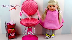 Doll hair is generally a synthetic hair made out of plastics and glued or knotted into holes on the doll's head. Baby Dolls Hair Salon Baby Born Sister Baby Annabell Nenuco Girls Play Hairdresser Toys Youtube