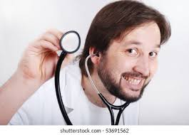 Doctor Scratching Head Confusion Stock Photo 2486531