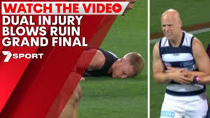 The dominant campaign saw him pick up 30 or more possessions on nine occasions and boot 27 goals as he spent extended. Afl Grand Final Geelong Cats Patrick Dangerfield Cleared After Hit On Richmond Tigers Nick Vlastuin 7news Com Au