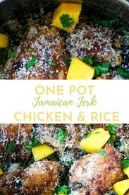 Instant Pot Jamaican Jerk Chicken And Rice Recipe Jerk Chicken And Rice Jerk Chicken One Pot Chicken Recipes