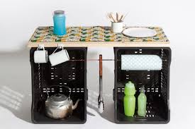 How To Make Your Own Camping Table And 4 Others We Tested Getaway Magazine Camping Table Camp Kitchen Picnic Table Bench